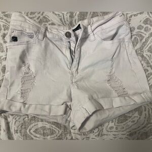 KANCAN White Jean Shorts 5 / 26